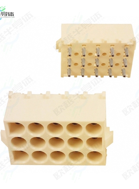 350765-4[连接器CONN HDR 15POS 0.25 TIN PCB]