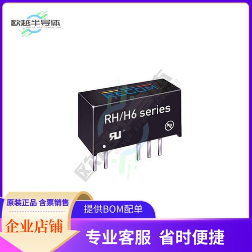 RH-243.3D/H6【DC DC CONVERTER +/-3.3V 1W】