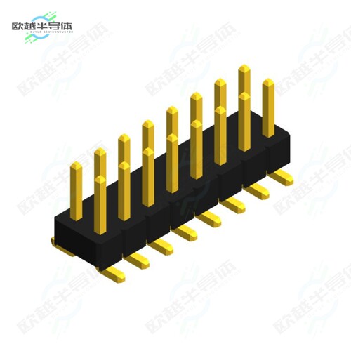 PHED-SS016G1ABONE-B300[连接器MALE HEADER VERTICAL SMD 16POS