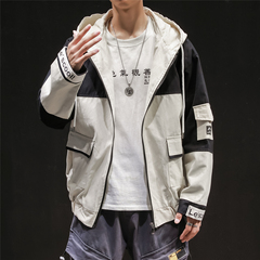 Spring and autumn Japanese students' Hoodie loose large casual youth jacket fashionable men's jacket