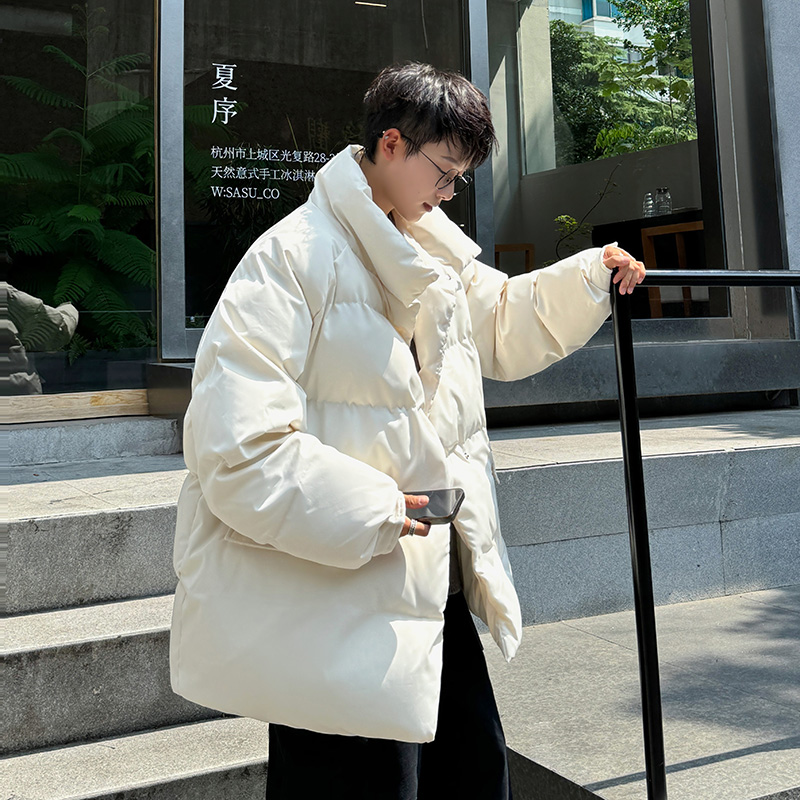 港风棉服小清新青少年外套潮牌棉袄男加厚棉衣2908P105控148，男装棉衣，电商A029A