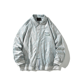 春款大码夹克棒球服休闲港风宽松青年外套男外景2883P75控108，男装夹克，电商A029A