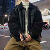外景日系加厚绒外套大码保暖棉袄潮男宽松棉衣6681P118控168，男装棉衣，电商A029A