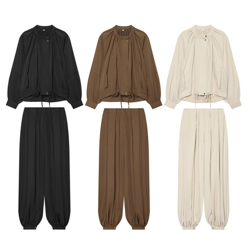 2026 New Fashionable Women's Coat Leg Tight Two Piece Set