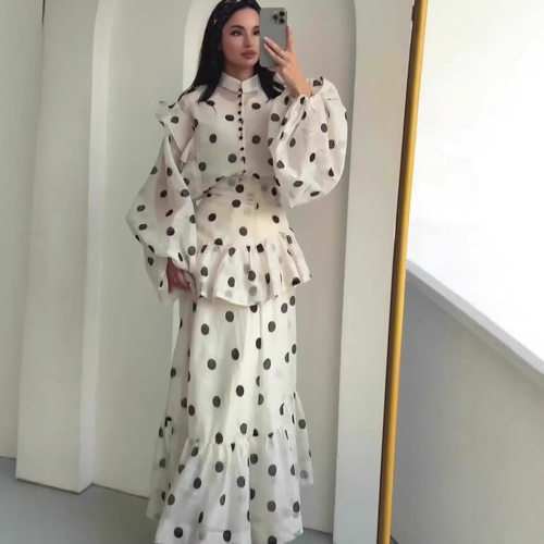 2026 new Fashion Elegance Long Sleeve Party Dress Women