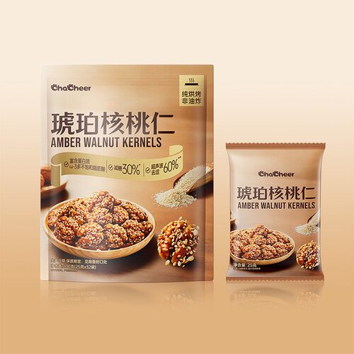 山姆代购 新品chacheer琥珀核桃仁800克 零食