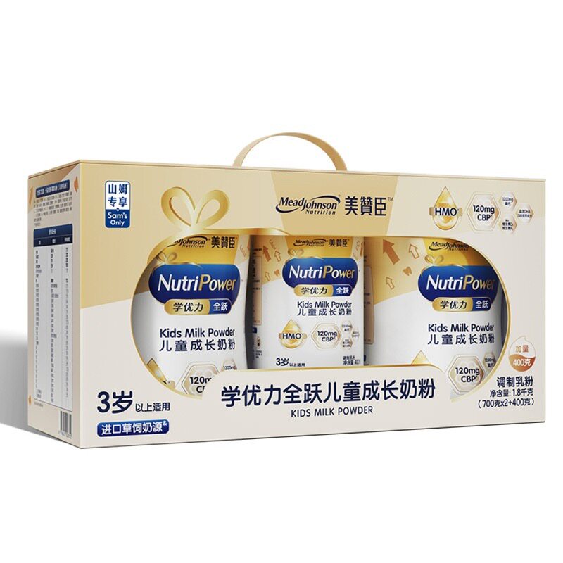 美赞臣学优力全跃儿童成长奶粉