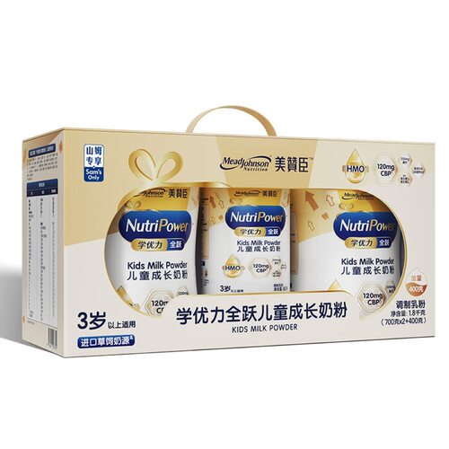 美赞臣学优力全跃儿童成长奶粉