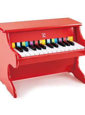 山姆代购 hape 25键钢琴 红色