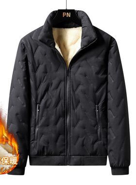 便宜工作服男款外套冬季加厚加绒保暖防寒夹克棉衣大码宽松上衣服
