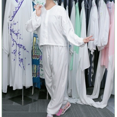 套装 京剧越剧黄梅戏圆领水衣水裤 高枝人棉柔软 圆领水衣套装