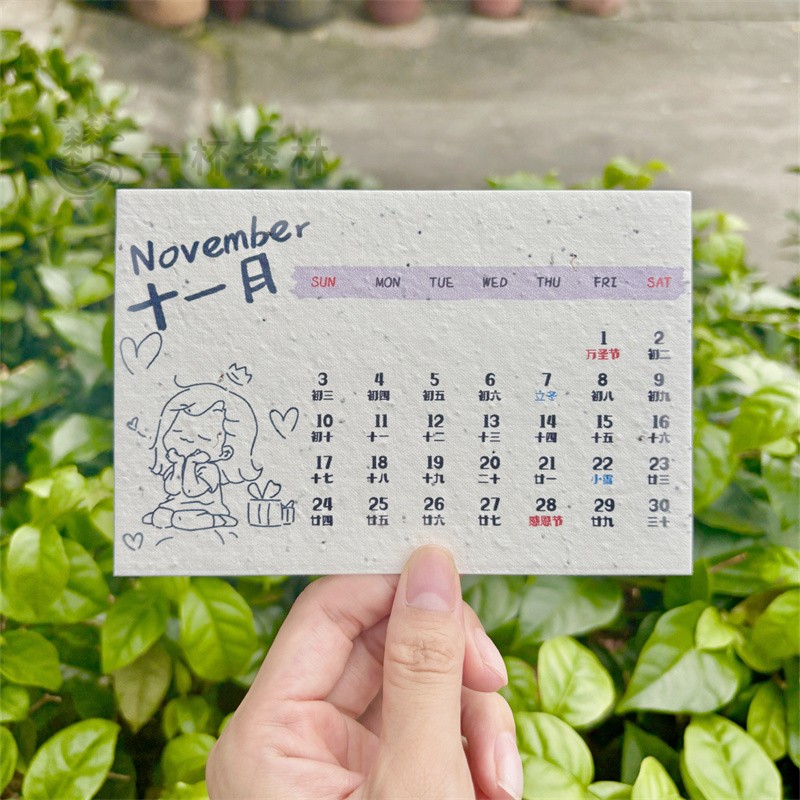 可种植环保可降解可手写