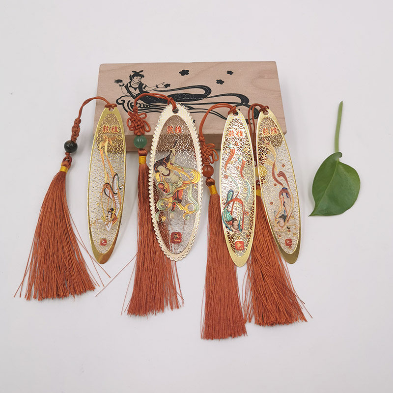 敦煌莫高窟壁画金属镂空小书签反弹飞天古风艺术创意旅游纪念礼品在类目 电子词典/电纸书/文化用品, 纸张本册, 书签中 - 来自Buy2taobao.com提供专业的淘宝代购服务