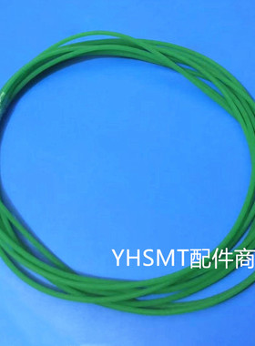 SMT贴片机接驳台圆形皮带2.0 2.5 3.0 绿色耐磨粗面 轨道传送皮带