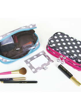 新款化妆包女便携小随身日系精致时尚化妆品收纳包手拿