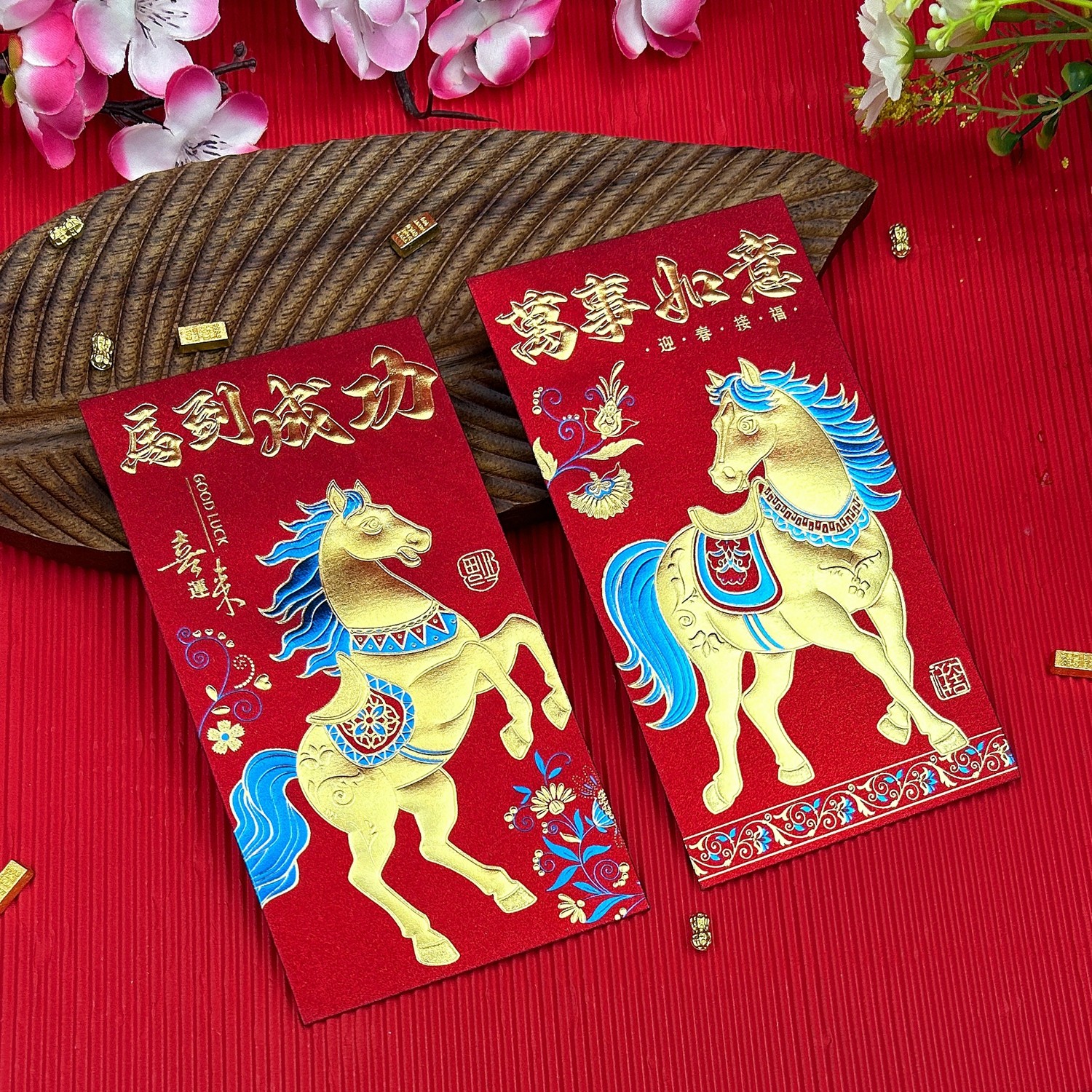 2026新款高档创意马年红包袋中式过年生肖利是封春节通用压岁钱包,节庆用品/礼品,红包/利是封,淘宝优惠券,粉丝福利购,淘宝优惠卷