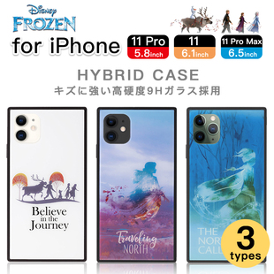 日本PGA正版 11Pro直边小清新 iPhone11男女生高级感原创个性 苹果11ProMax方形手机壳玻璃软全包边适用新款