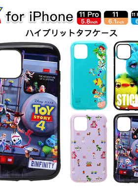 清仓特卖日本正原装正品迪士尼苹果iPhone11ProMax玩具总动员手机壳适用苹果11全包软胶壳卡通防摔挂绳