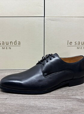 LE SAUNDA/莱尔斯丹男鞋正品断码撤柜清仓德比鞋羊皮商务正装皮鞋