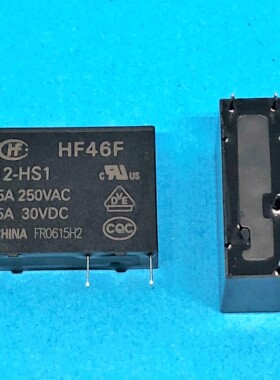 宏发继电器HF46F-12-HS1替用ALD112L G5NB-12V原装正品4脚 自动化
