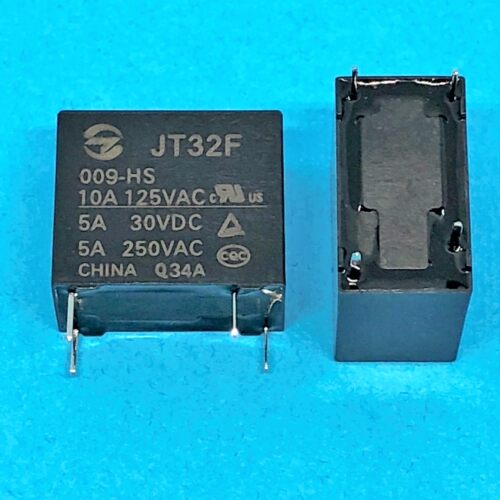 金天继电器JT32F-009-HS 4脚5A250VAC
