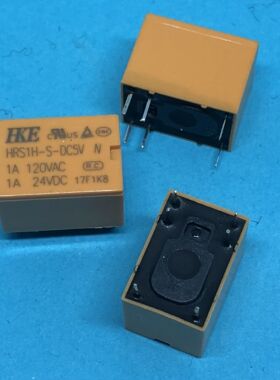 HKE继电器 HRS1H-S-DC5V N 1A120VAC 1A24VDC 4100继电器 5V