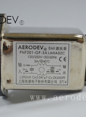 原装【AERODEV】埃德滤波器 PNF201-GF-3A LAHADZC