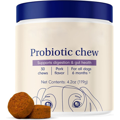 现货跨境热销宠物狗益生菌咀嚼片Pet dog chewable tablets可OE M
