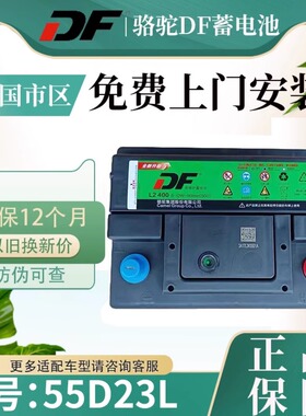骆驼集团DF电瓶L240060ah蓄电池60ah大众朗逸速腾宝来雪铁龙C2C4L