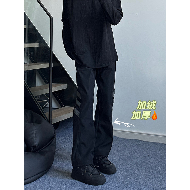 冬装加绒加厚登山冲锋裤男休闲裤P65控88,男装卫衣,电商D205