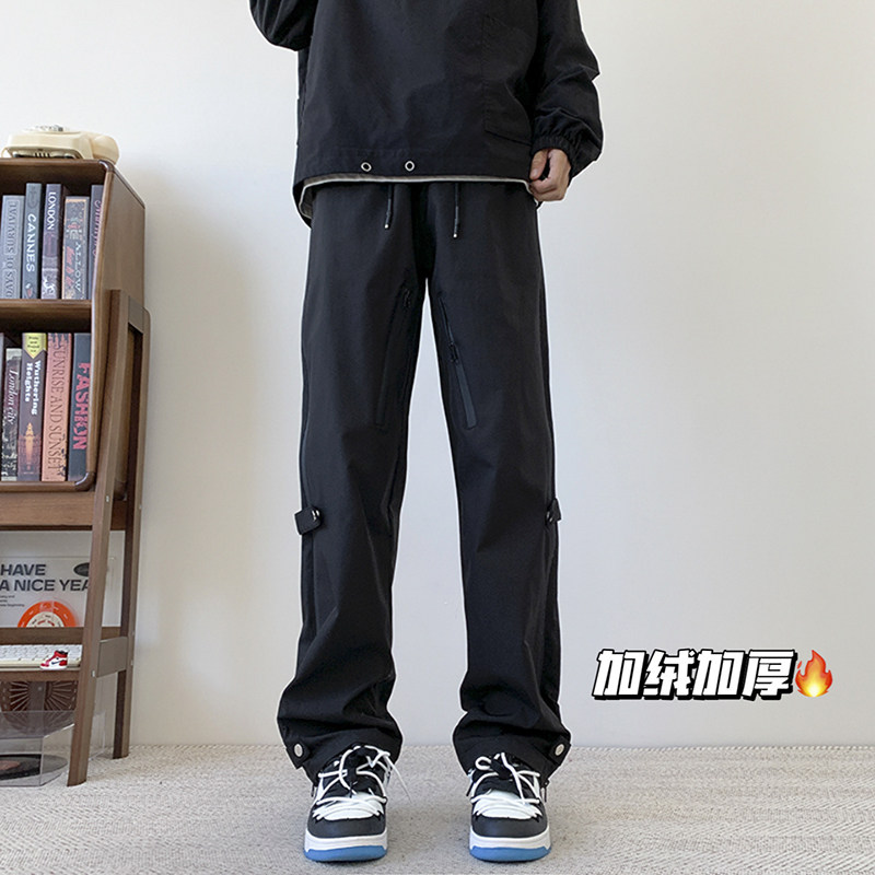 现货高品质vibe美式防风防水冲锋裤特批P45加绒P55,男装卫衣,电商D205