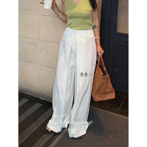 韩国直邮TOPDRESSING空空韩代26夏季新款时尚纯色ins风百搭休闲裤