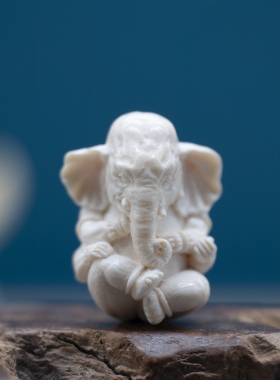 守艺猛犸挂件吊坠猛犸象牙男女