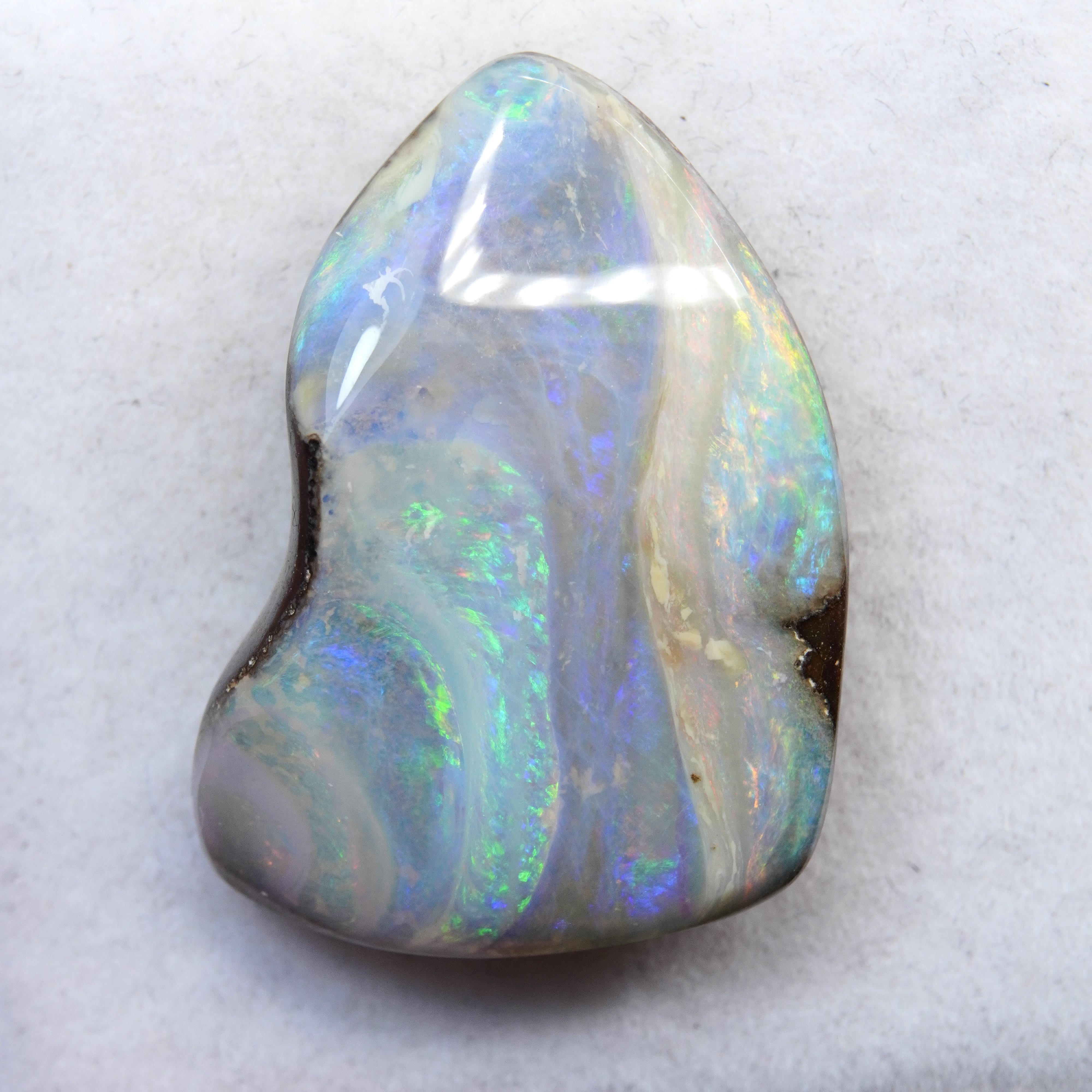 澳大利亚铁欧泊吊坠戒指耳钉手链裸石