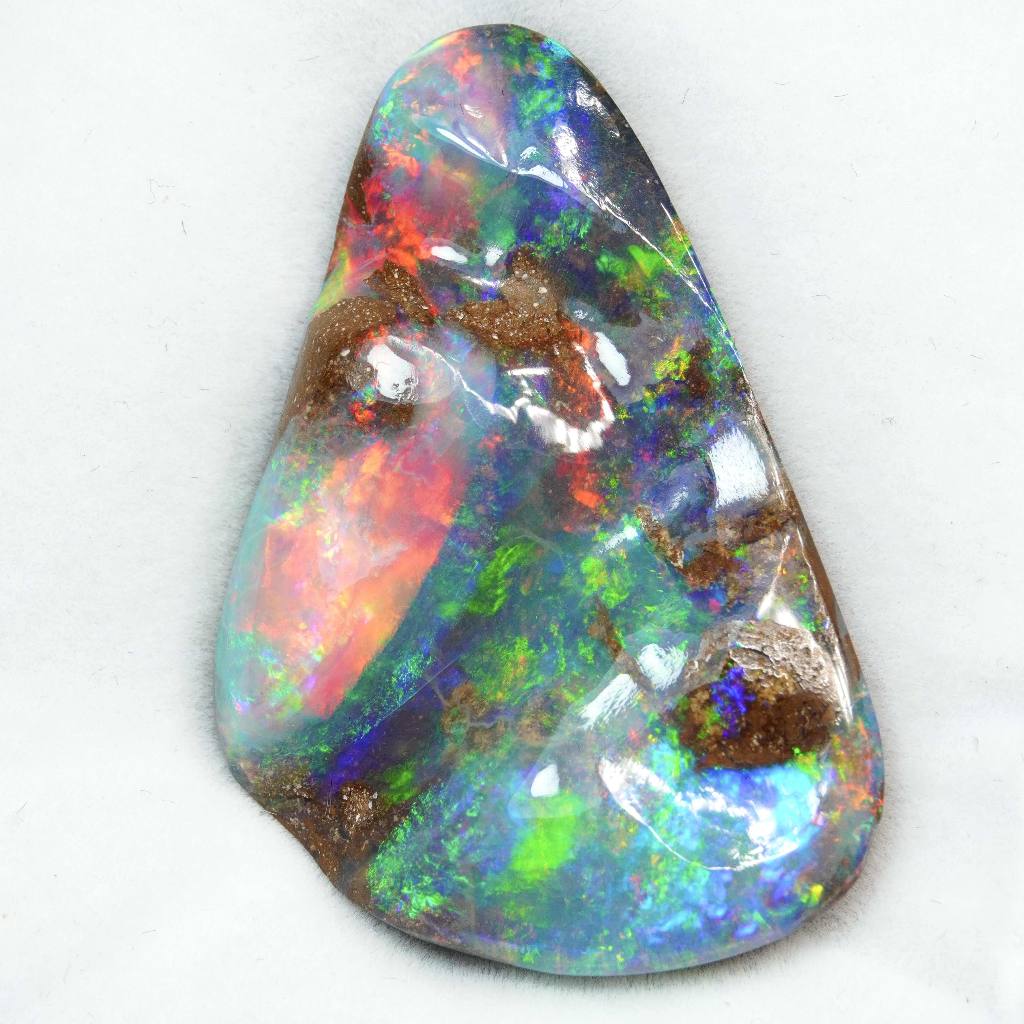 澳大利亚铁欧泊吊坠戒指耳钉手链裸石