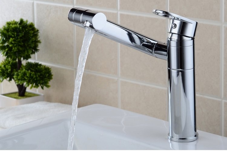 全铜面盆冷热水龙头 可360度旋转 洗手盆脸盆龙头台上盆加高龙头,家装主材,面盆龙头,淘宝优惠券,粉丝福利购,淘宝优惠卷