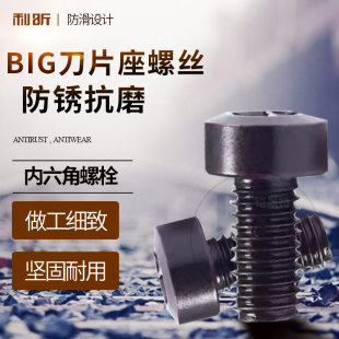 进口BIG刀片座螺丝EWN镗头压紧螺丝滚珠钢珠内六角螺丝 CK6 CK1