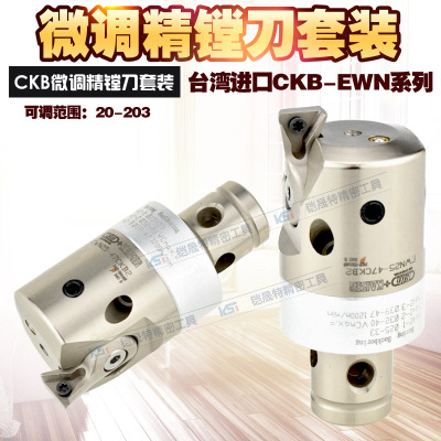 BT30微调精镗刀套装精镗刀头镗孔刀具镗刀杆搪刀微调范围100-203