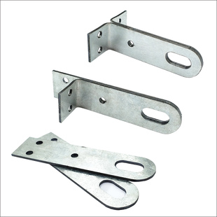 105mm双铁片锁扣威力牌挂锁库房木门防撬门鼻子门锁对扣门搭扣