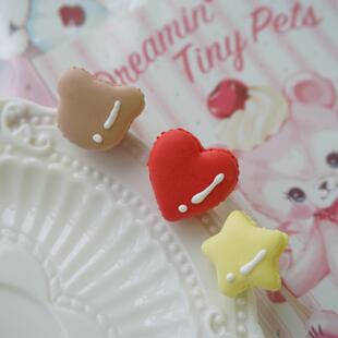 原创设计气球马卡龙仿真食玩Lolita戒指甜系指环 包邮 三个