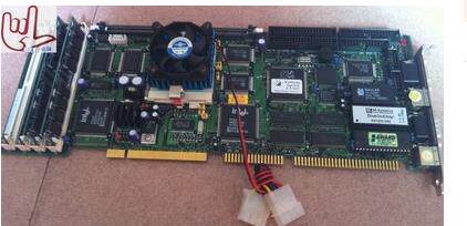 P3 工业主板 CPU工业长卡 带CPU 内存 风扇