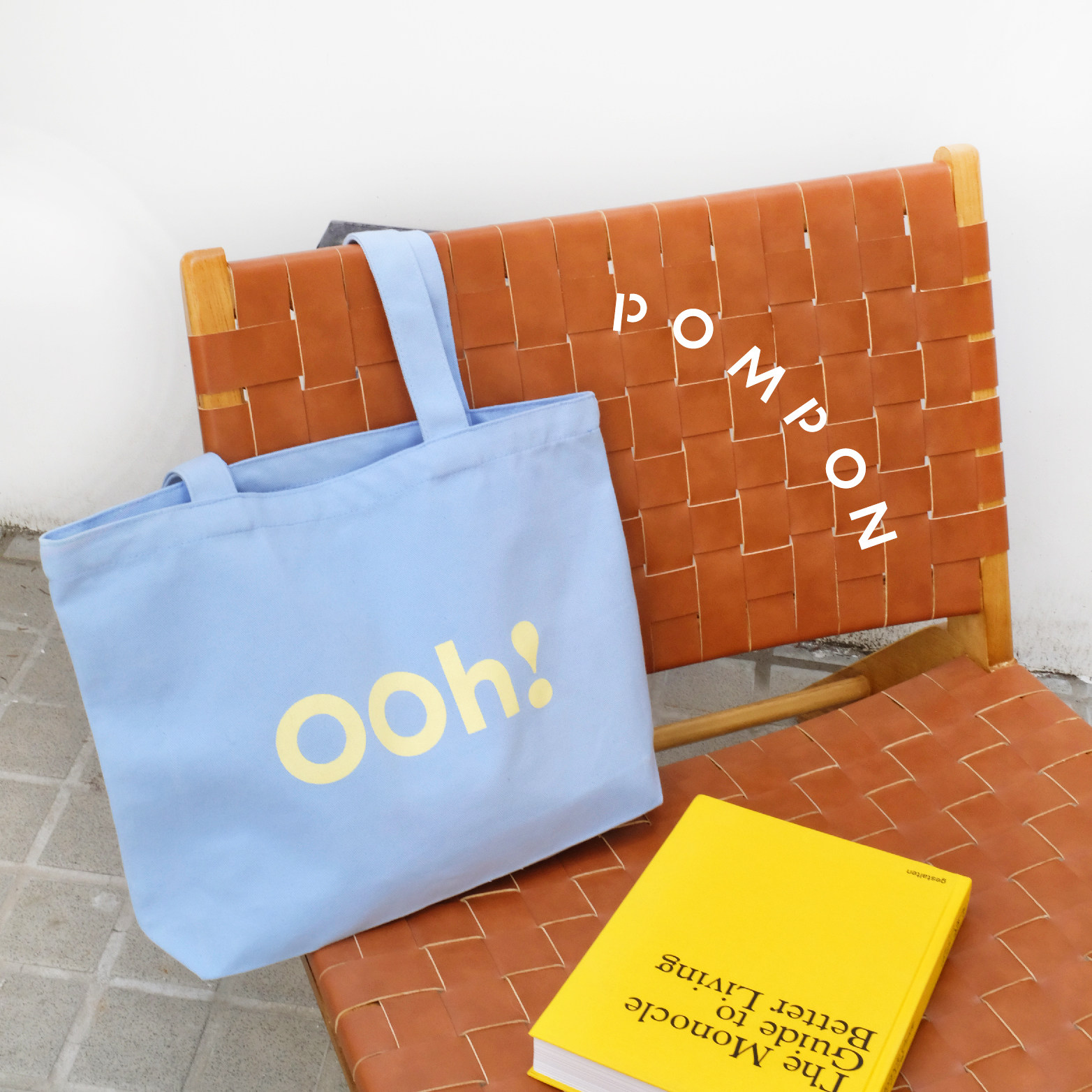 pompon有声音的帆布袋实用环保