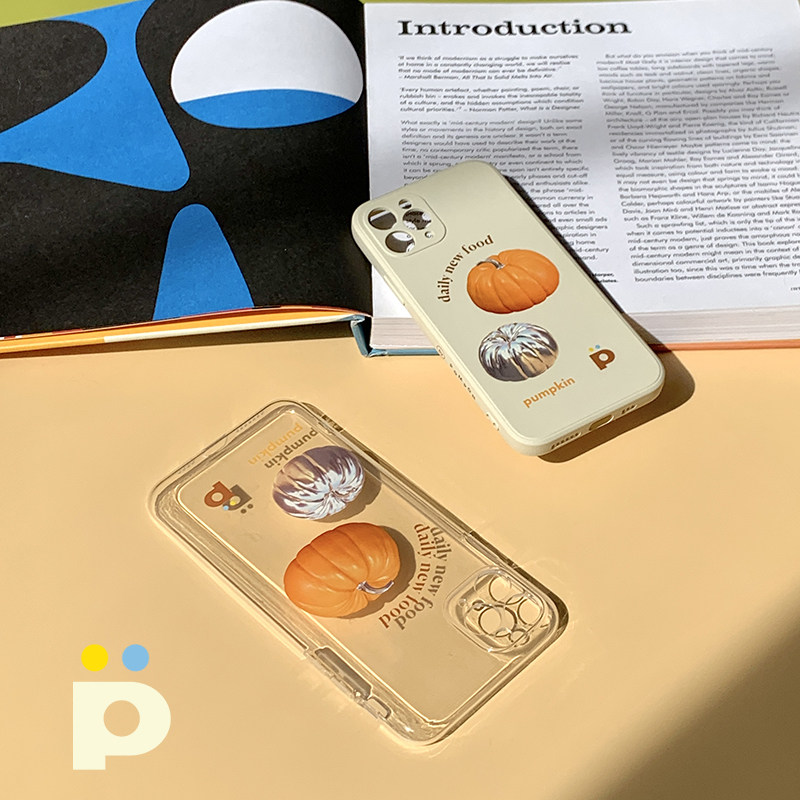 pompon硅胶南瓜可爱原创