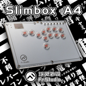 Hitbox 浮灵 格斗外设格斗摇杆键盘 A4尺寸 Snackbox Slimbox