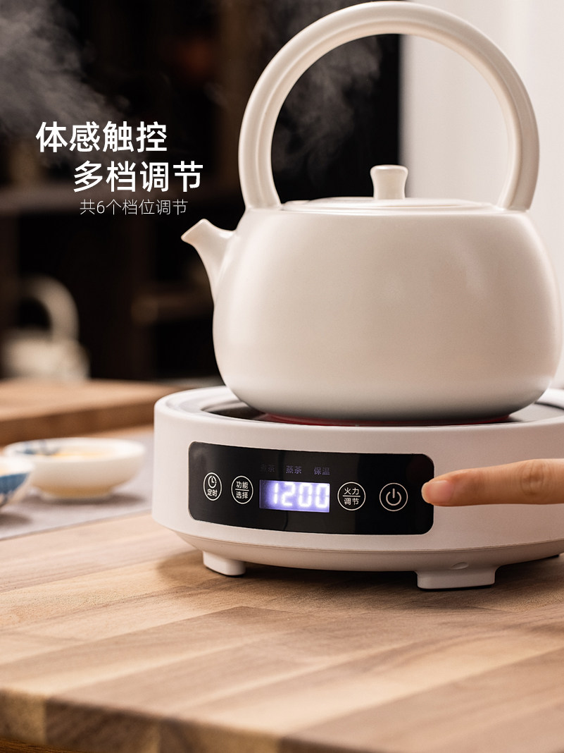 新款电陶炉煮茶器小型家用煮茶炉铁壶静音小电磁炉网红泡茶小茶炉