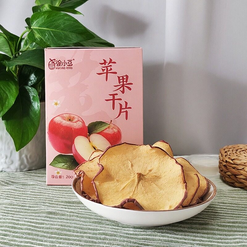 徐小豆苹果干片盒装中秋礼品不加糖孕妇宝宝解馋零食泡水喝的果茶