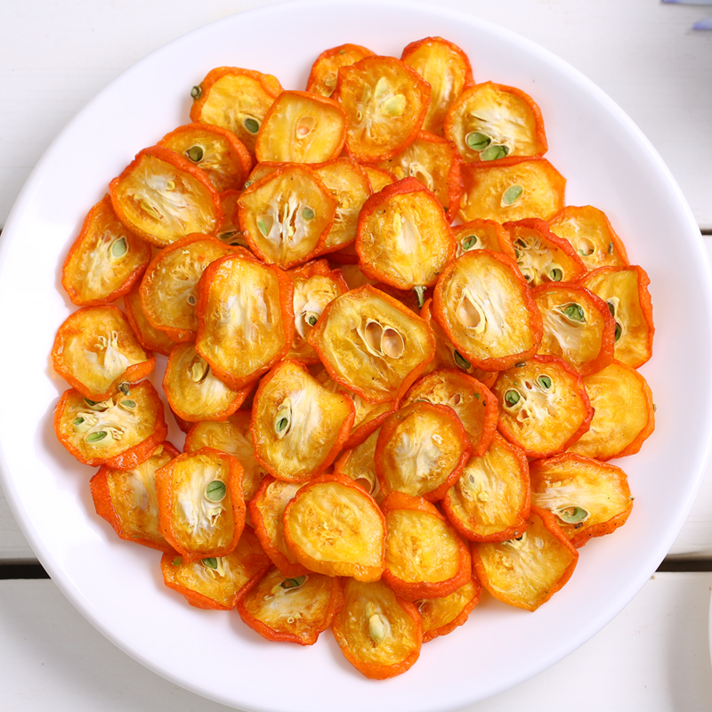 120g不加糖金橘水果片