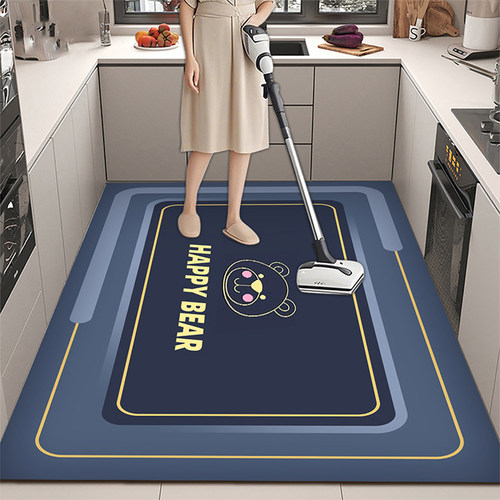 厨房硅藻泥地垫防滑防油可擦免洗