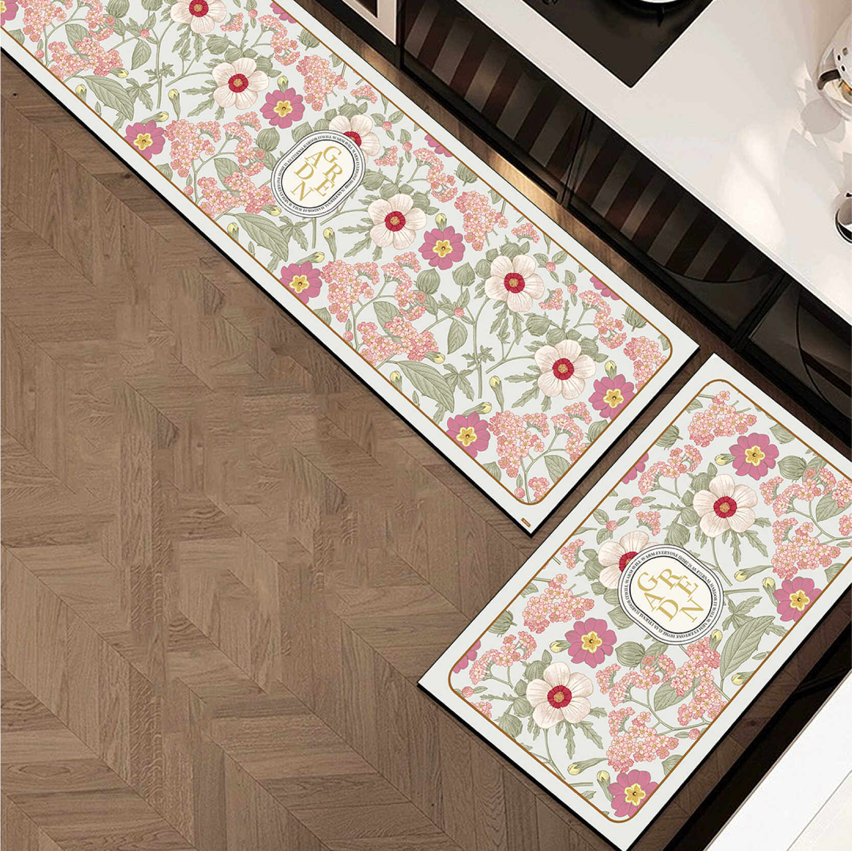 高级美式复古厨房吸水防油垫高品质硅藻泥吸水脚垫防滑耐磨地垫,居家布艺,厨房地垫,淘宝优惠券,粉丝福利购,淘宝优惠卷