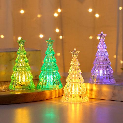 Luminous Mini Christmas Tree Party Supplies Desktop Ornamen